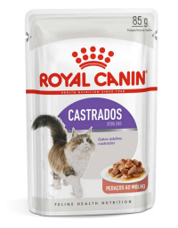 Ração Úmida Royal Canin Gatos Castrados Adultos 85g