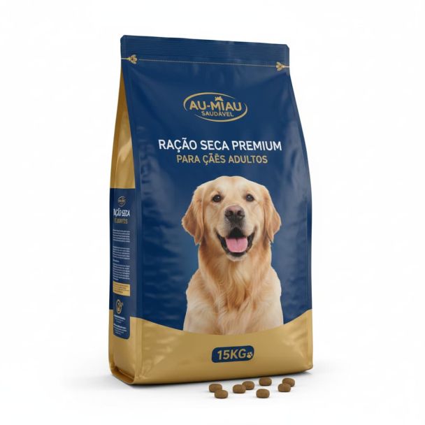 Ração Seca Premium para Cães Adultos 15kg