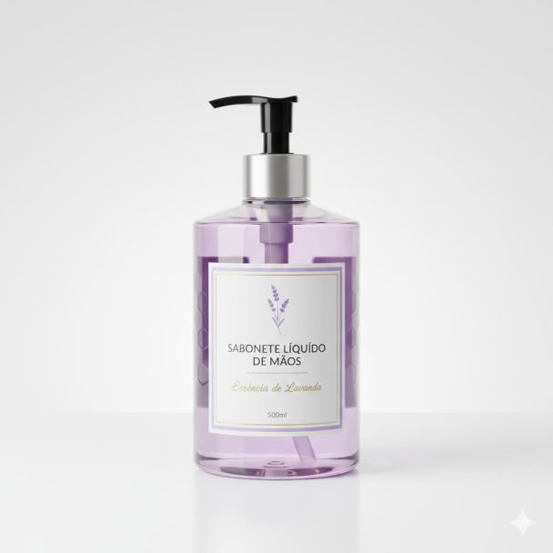 Sabonete Líquido de Mãos com Essência de Lavanda 500ml